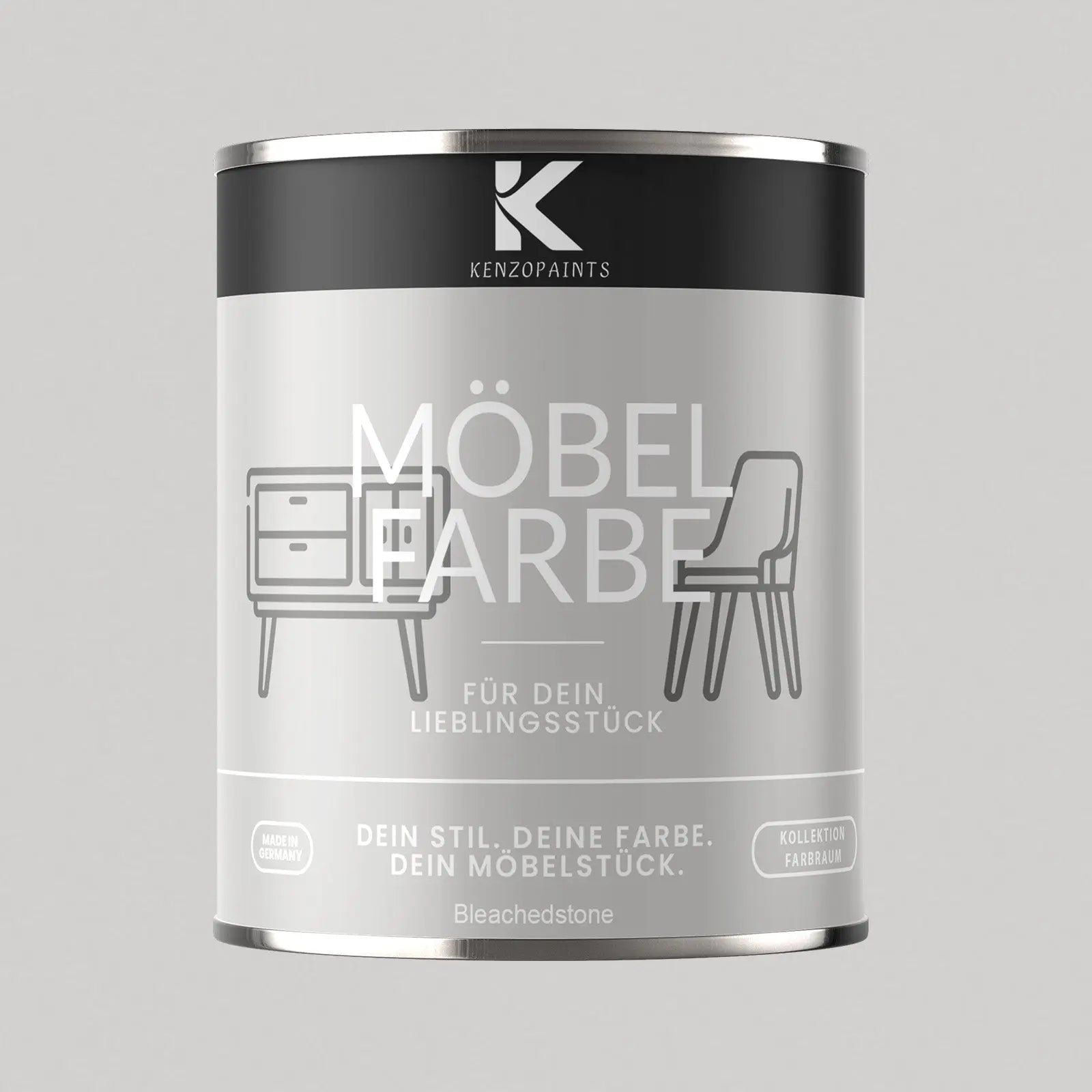 Kenzopaints Möbelfarbe - Bleachedstone Kenzopaints