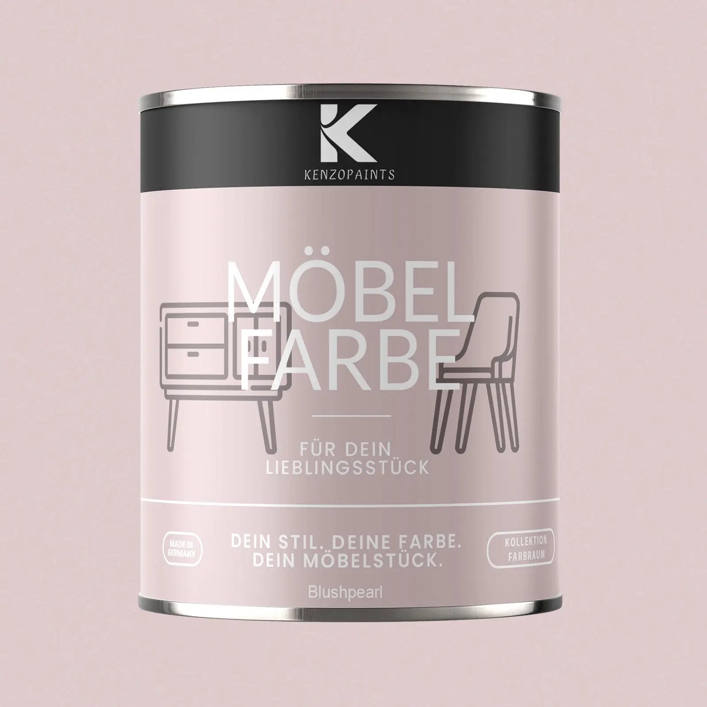 Kenzopaints Möbelfarbe - Blushpearl Kenzopaints