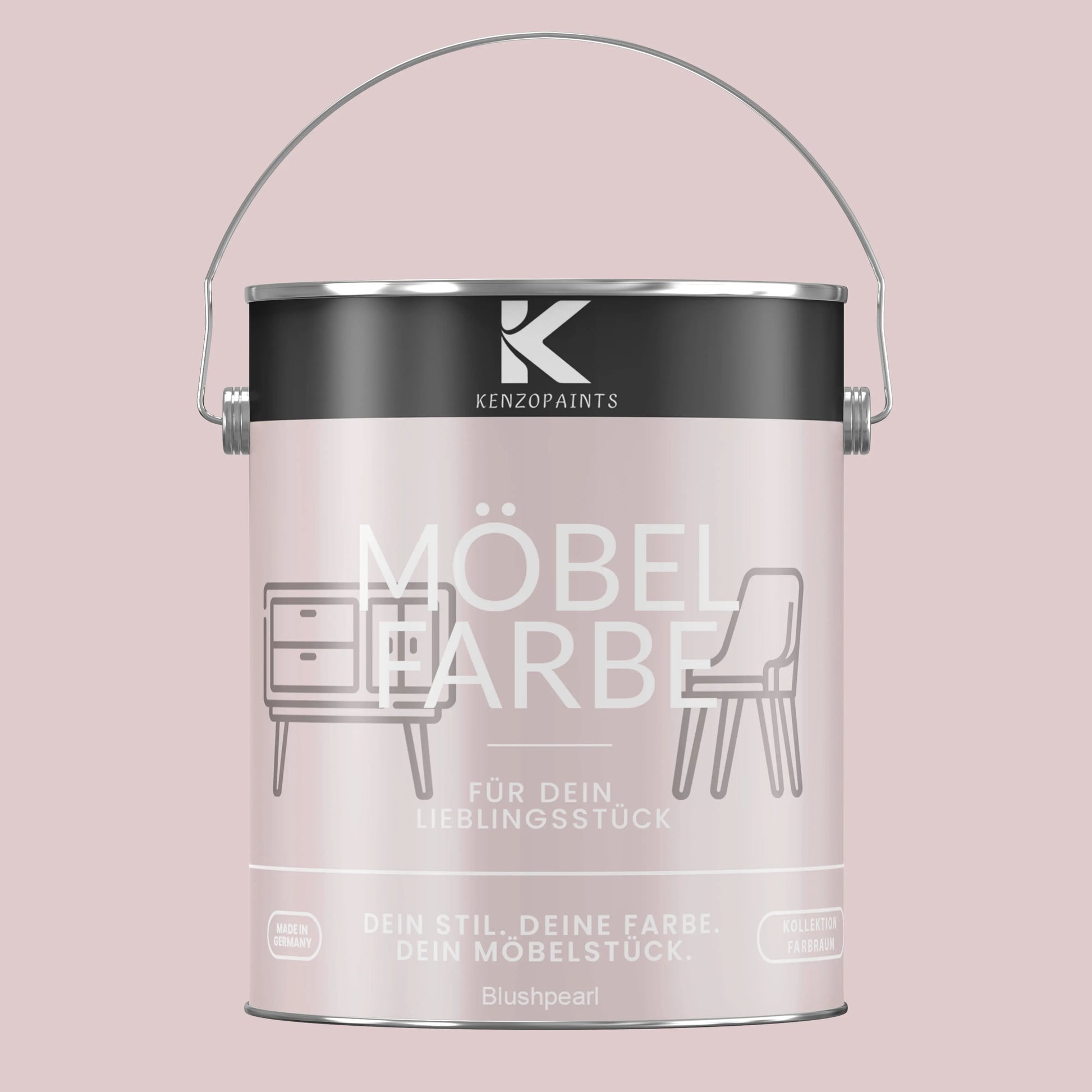 Kenzopaints Möbelfarbe - Blushpearl Kenzopaints