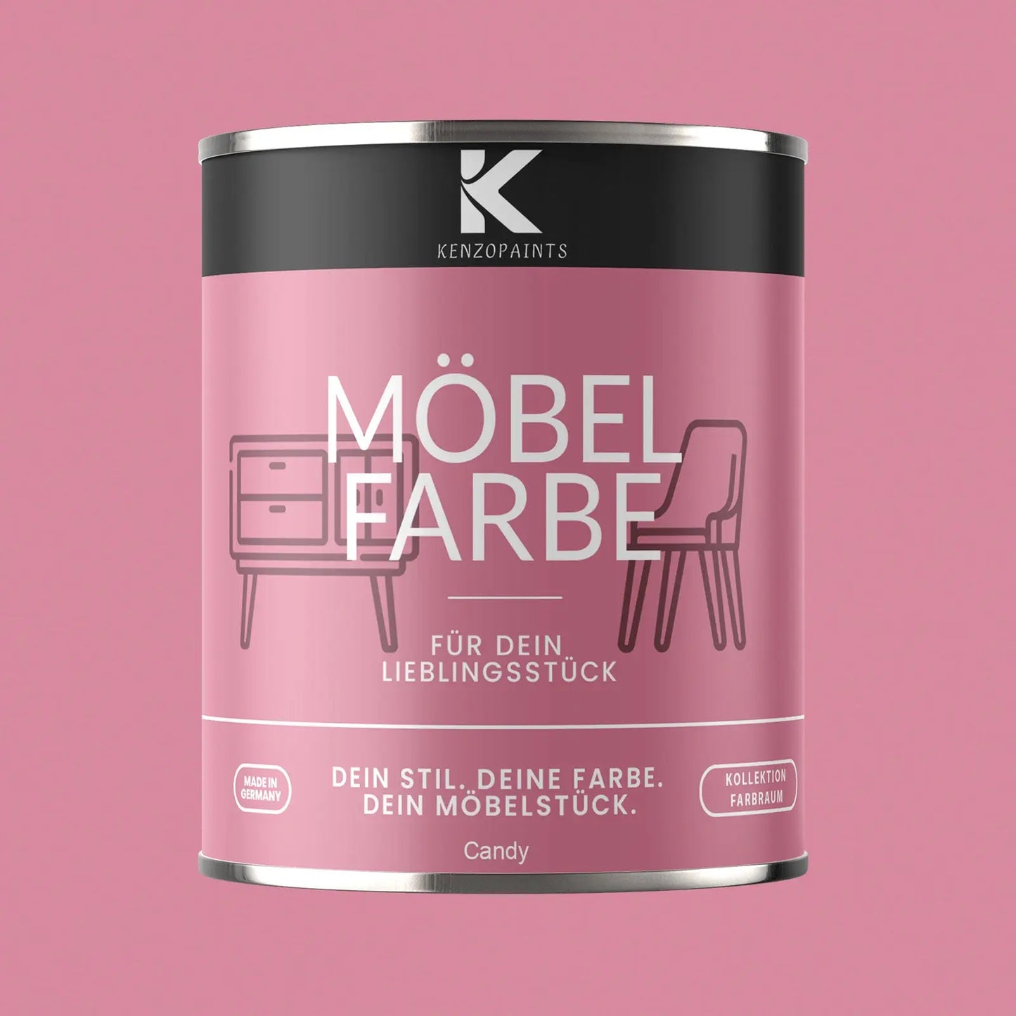 Kenzopaints Möbelfarbe - Candy Kenzopaints