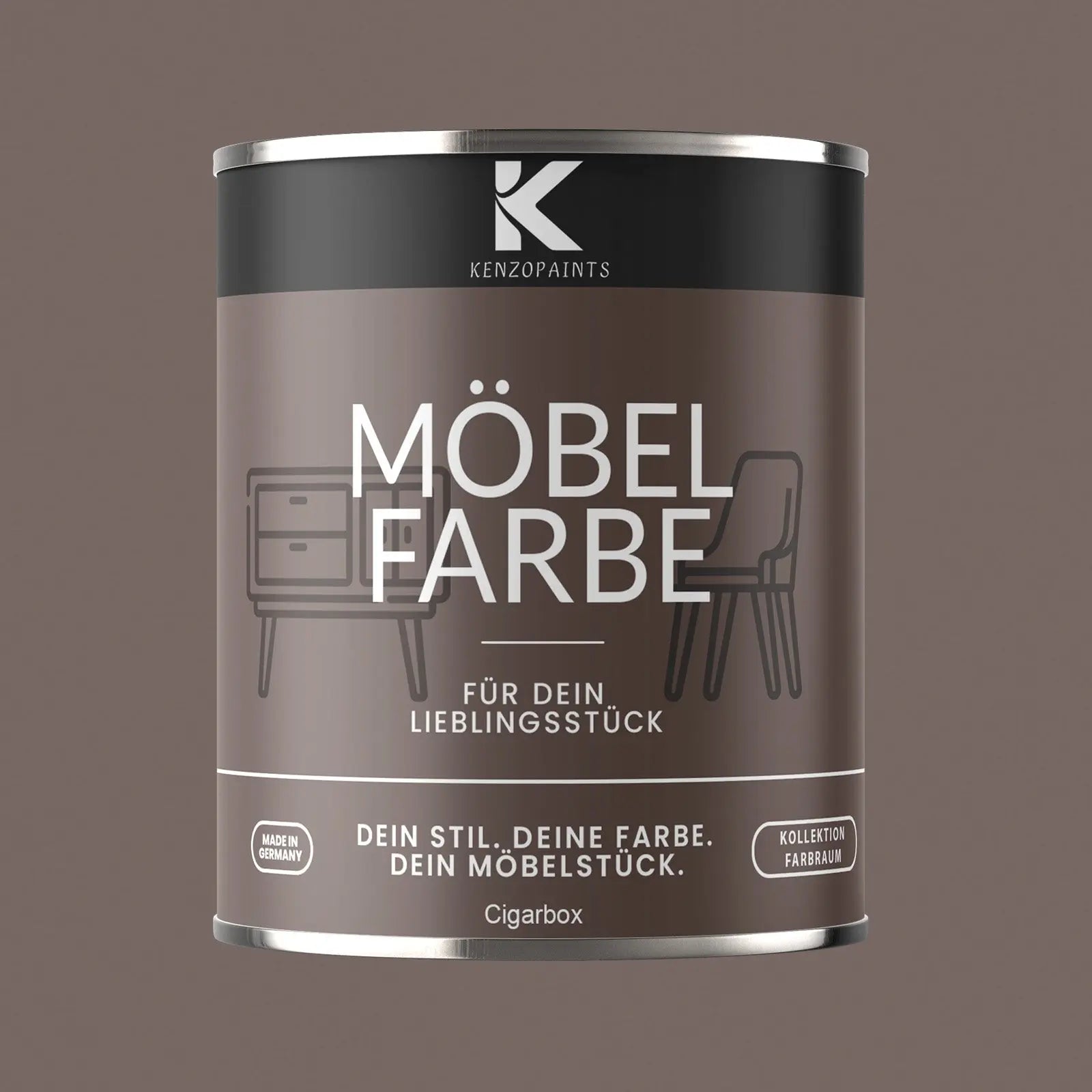 Kenzopaints Möbelfarbe - Cigarbox Kenzopaints