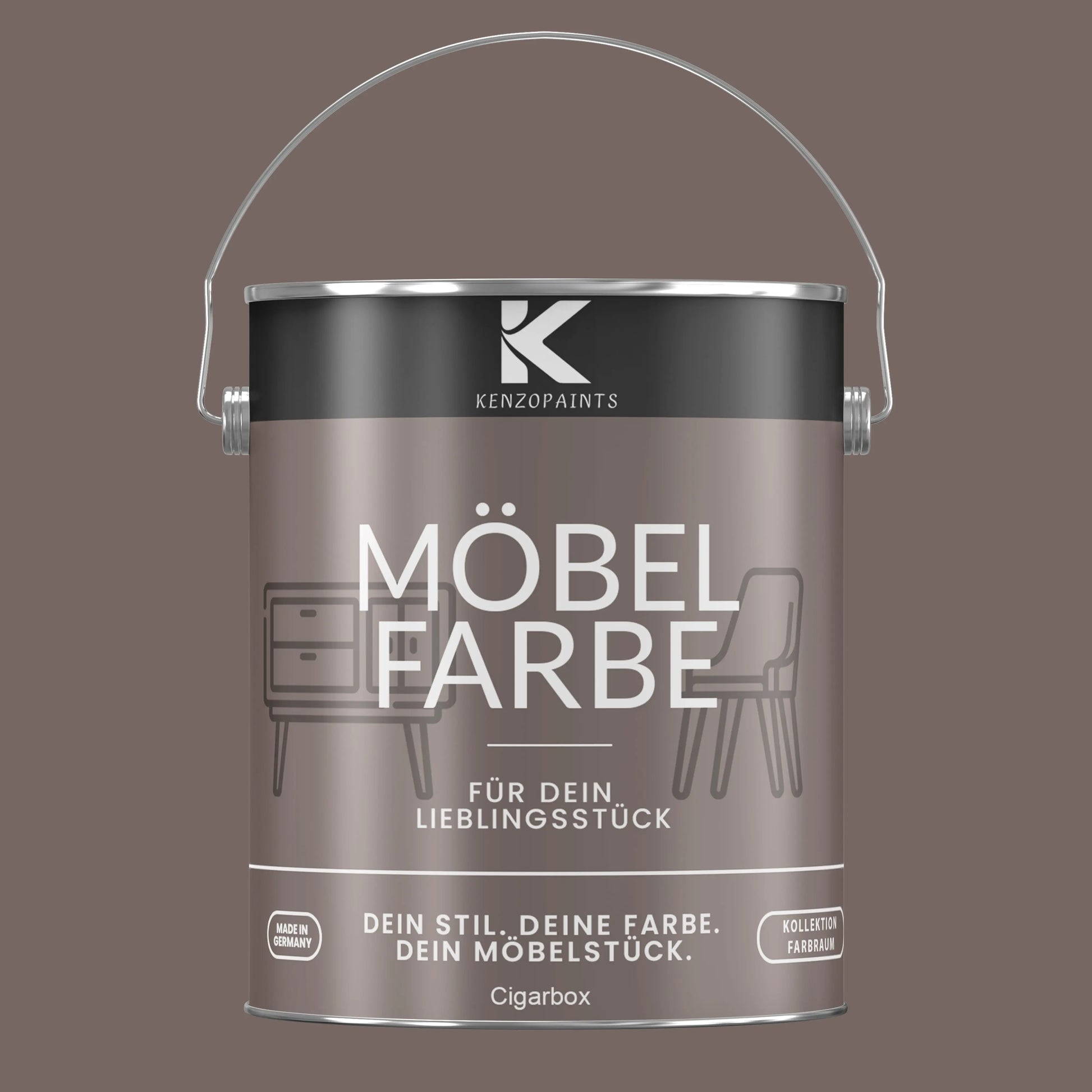 Kenzopaints Möbelfarbe - Cigarbox Kenzopaints