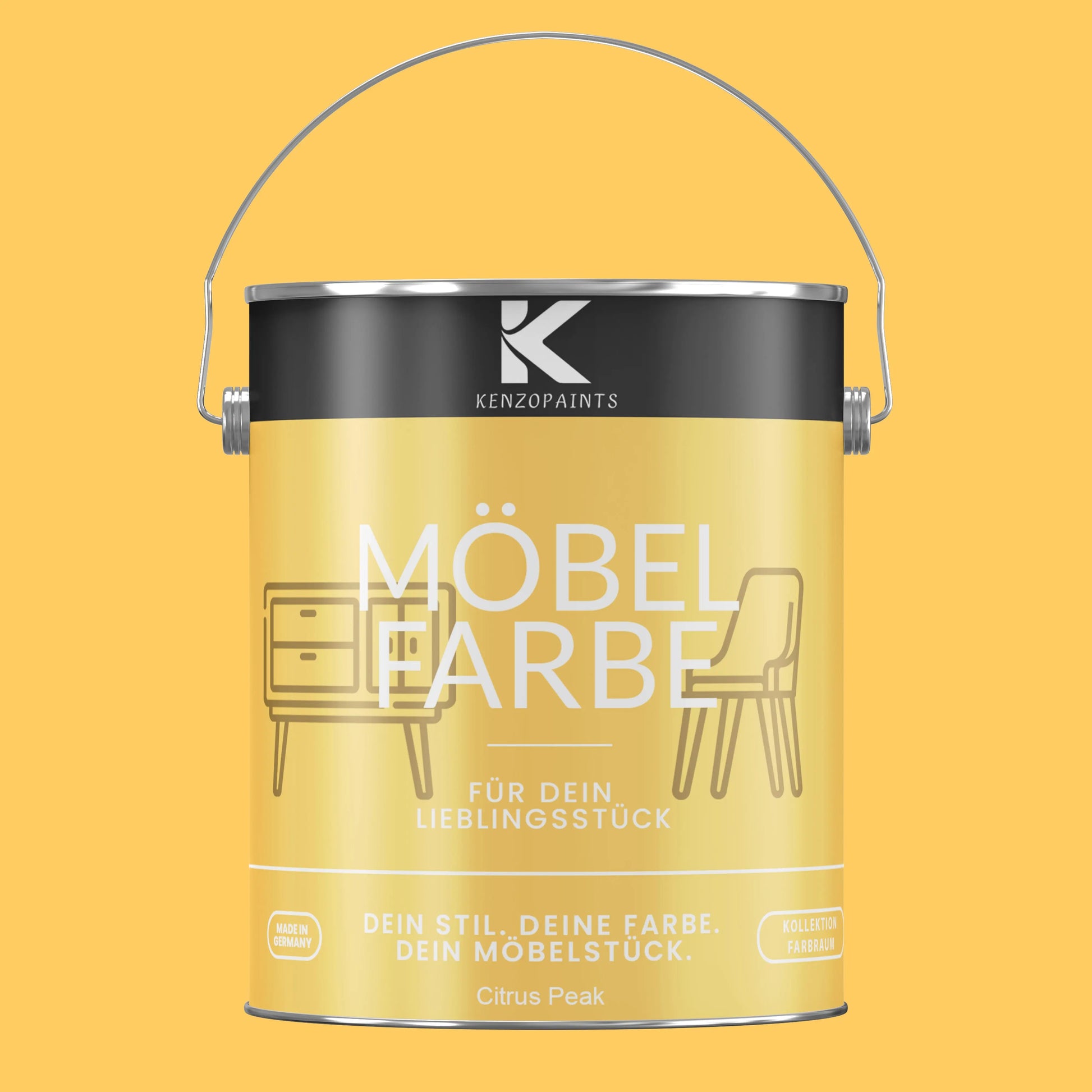 Kenzopaints Möbelfarbe - Citrus Peak - Kenzopaints