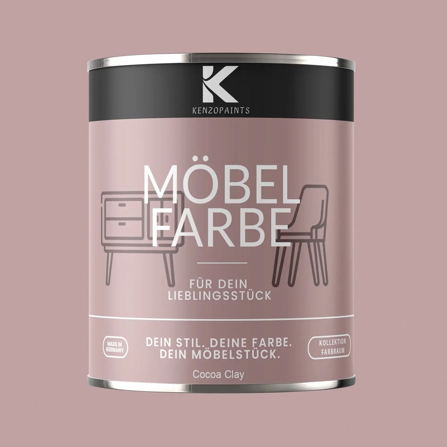 Kenzopaints Möbelfarbe - Cocoa Clay Kenzopaints