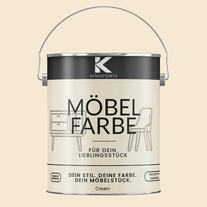Kenzopaints Möbelfarbe - Cream - Kenzopaints