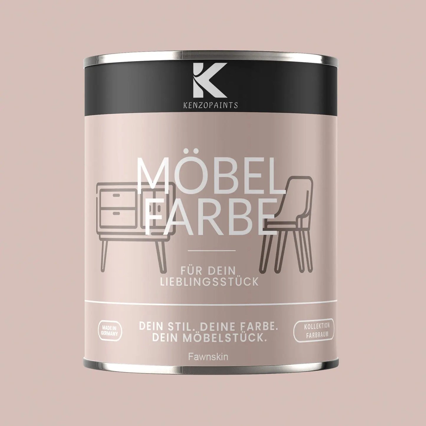Kenzopaints Möbelfarbe - Fawnskin Kenzopaints