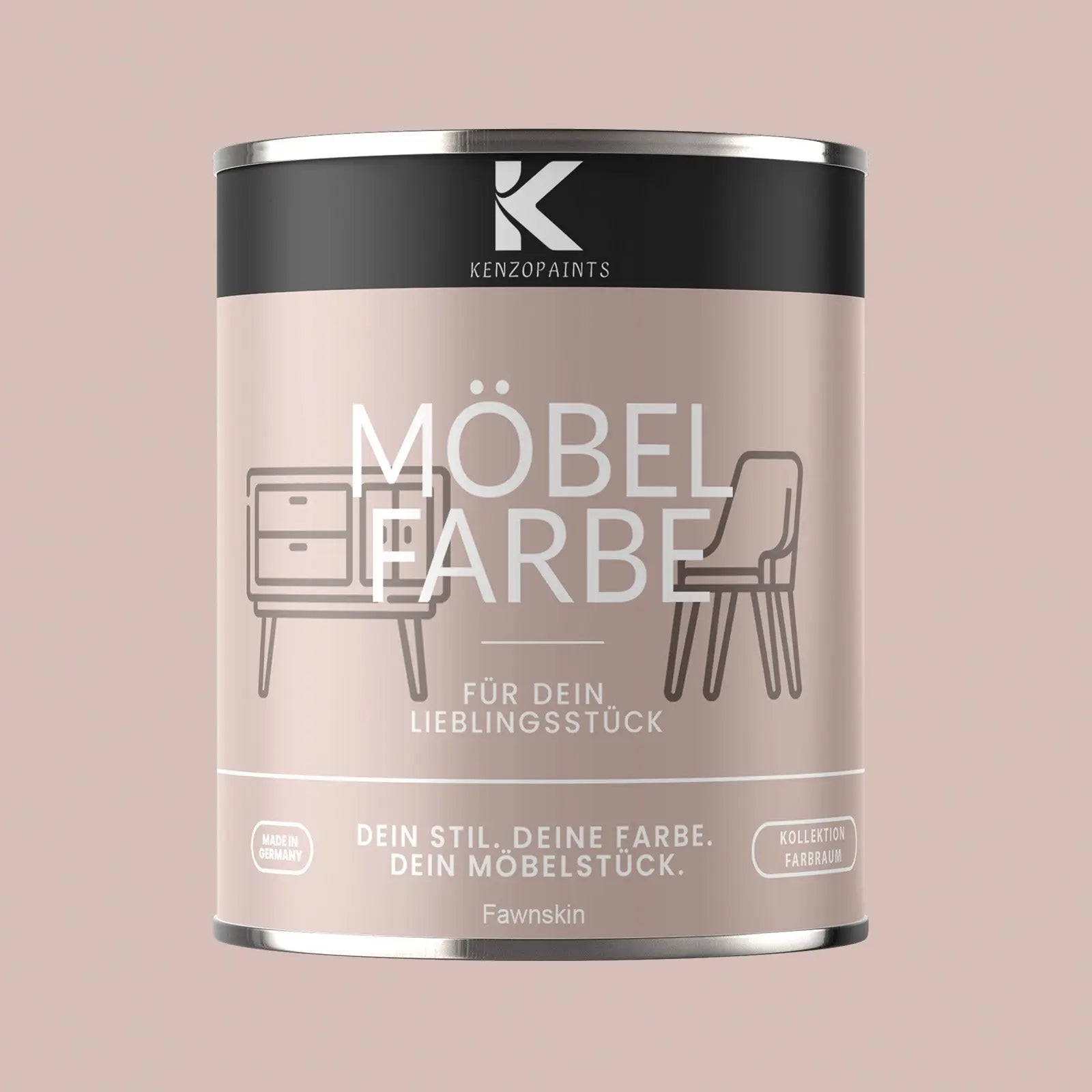 Kenzopaints Möbelfarbe - Fawnskin Kenzopaints