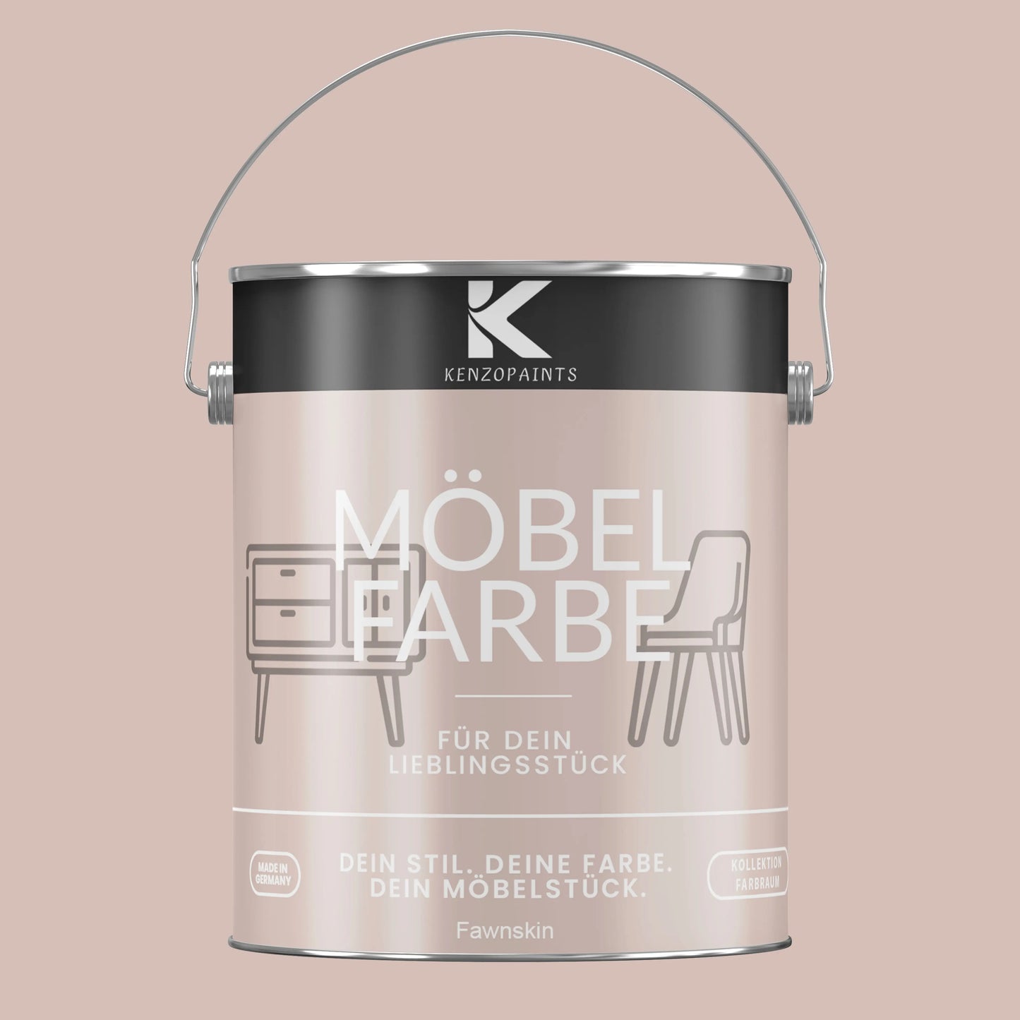 Kenzopaints Möbelfarbe - Fawnskin Kenzopaints