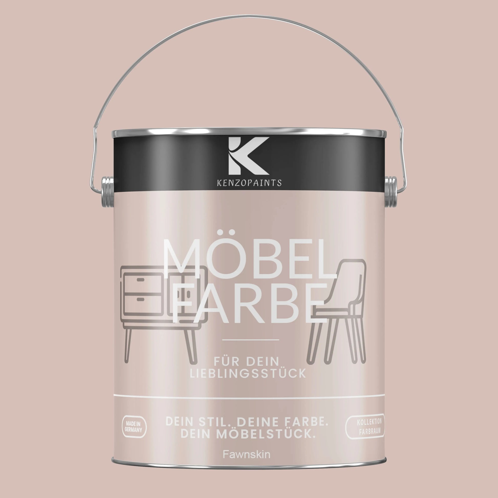 Kenzopaints Möbelfarbe - Fawnskin Kenzopaints