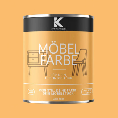 Kenzopaints Möbelfarbe - Gold Riot - Kenzopaints