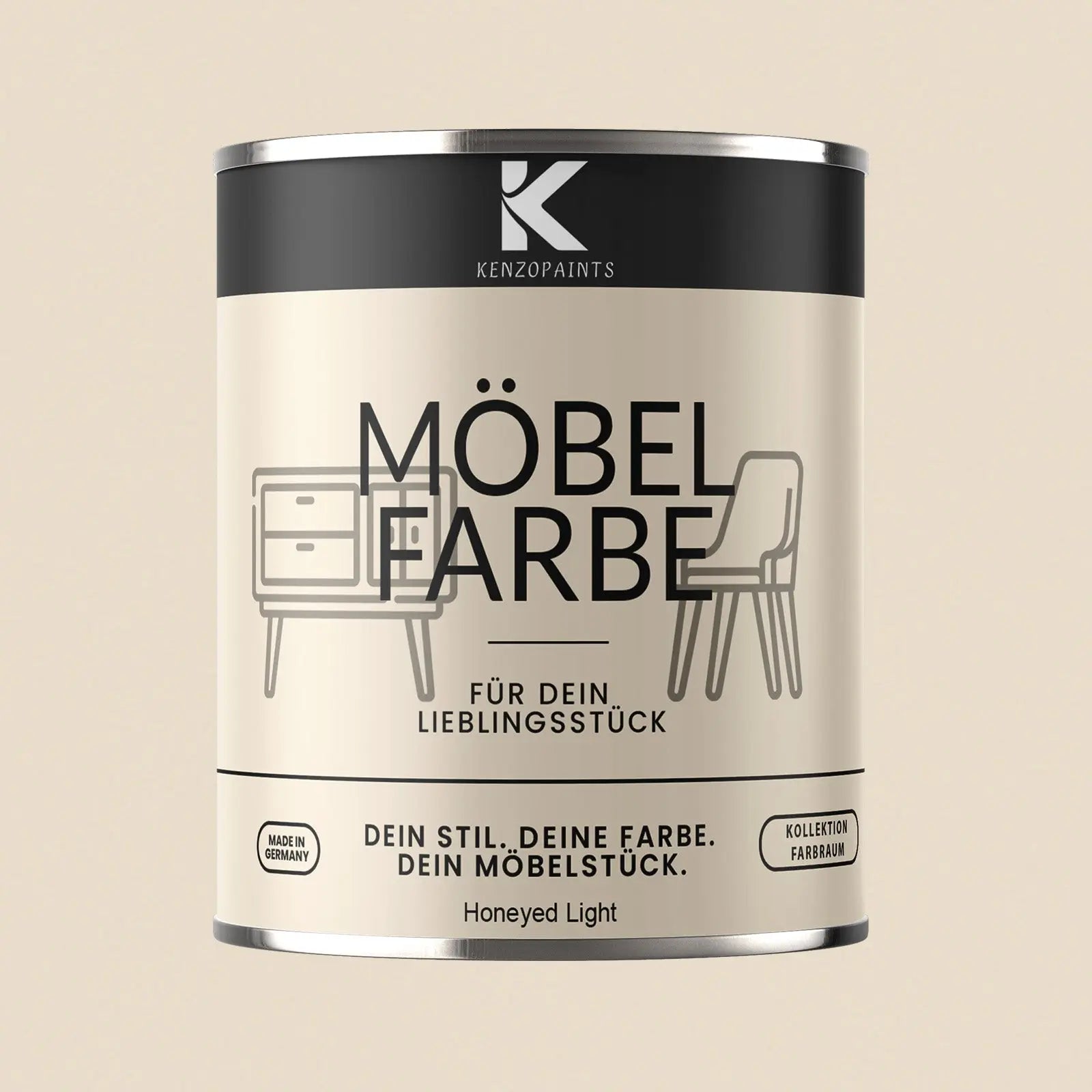 Kenzopaints Möbelfarbe - Honeyed Light - Kenzopaints