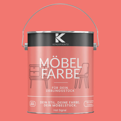 Kenzopaints Möbelfarbe - Hot Signal Kenzopaints