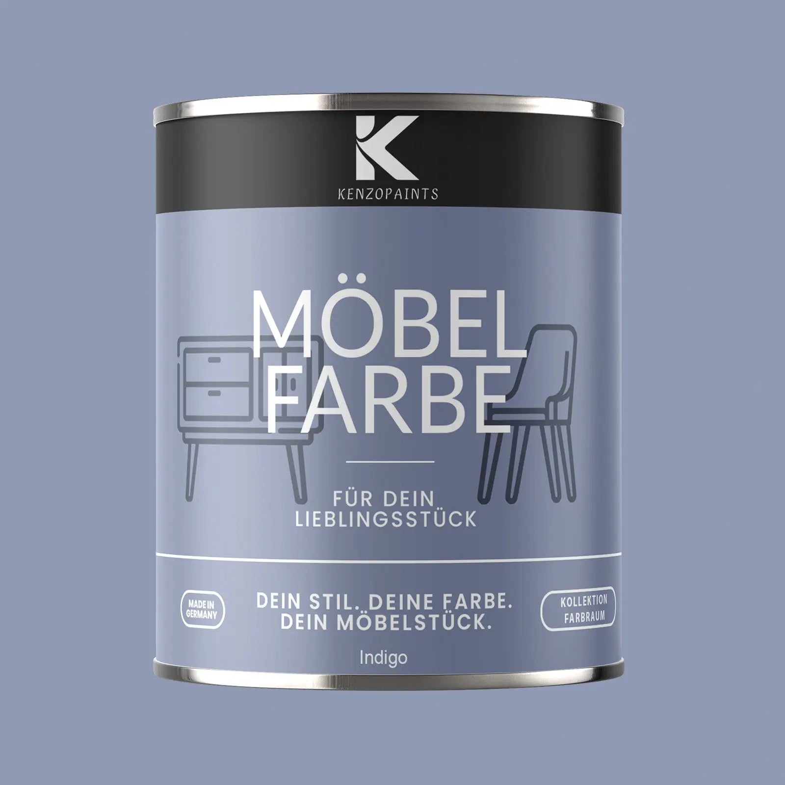Kenzopaints Möbelfarbe - Indigo Kenzopaints