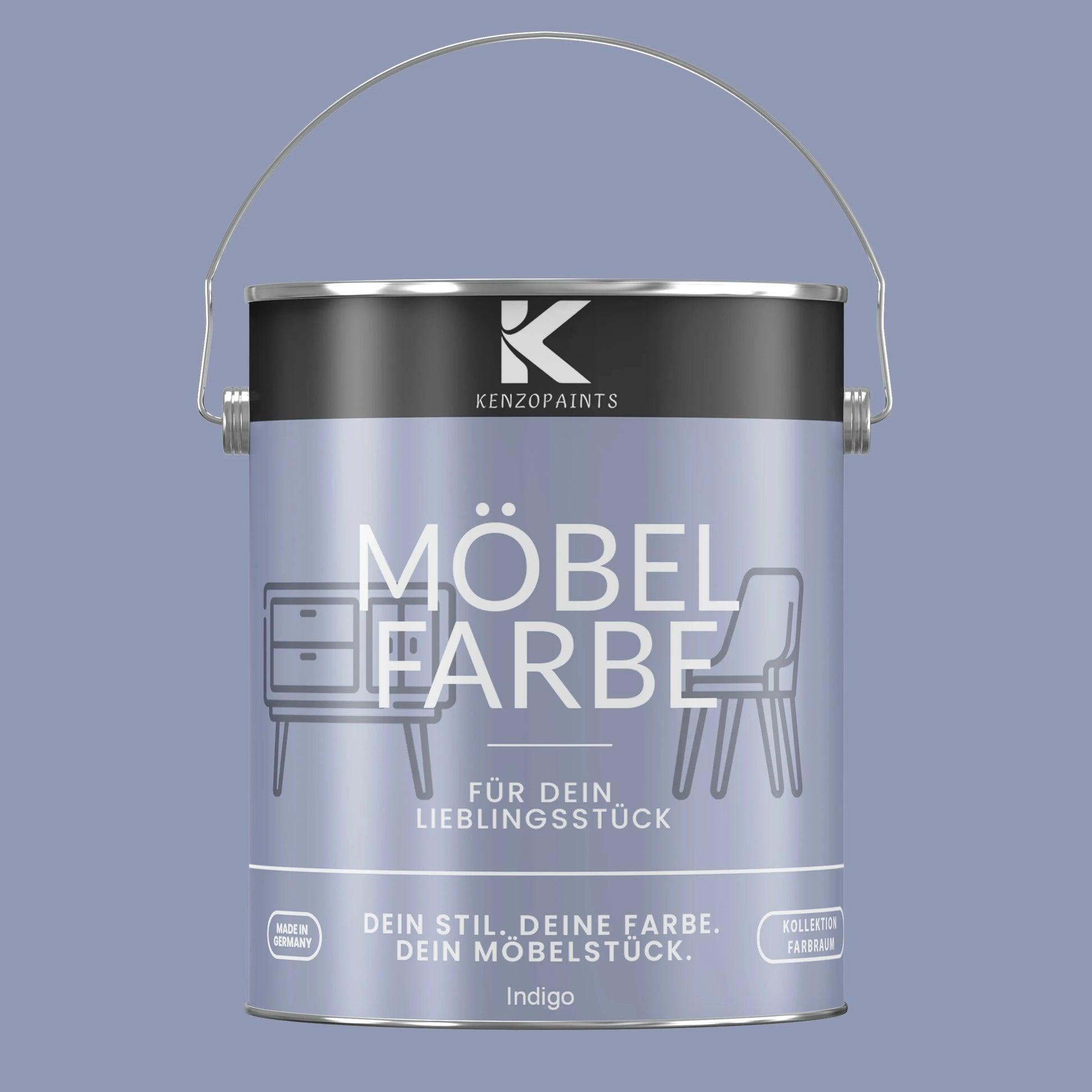 Kenzopaints Möbelfarbe - Indigo Kenzopaints