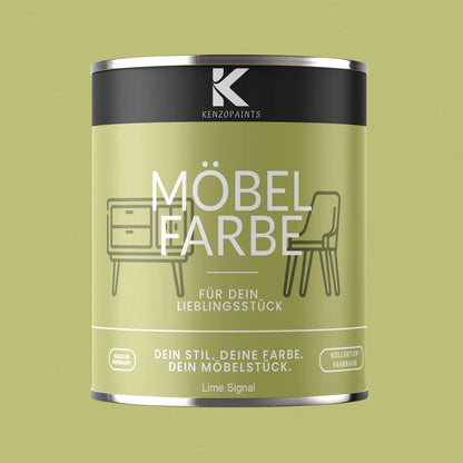 Kenzopaints Möbelfarbe - Lime Signal Kenzopaints