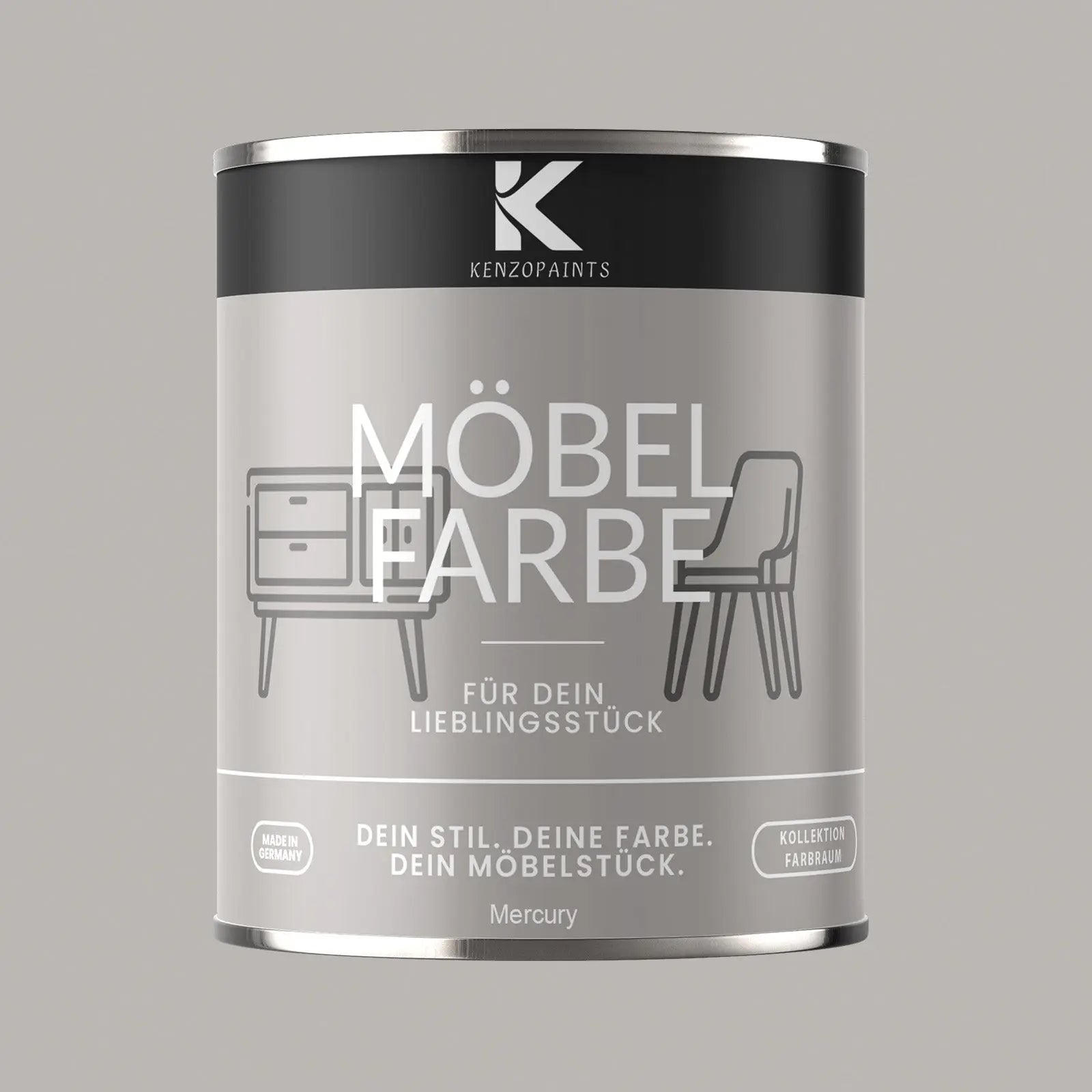 Kenzopaints Möbelfarbe - Mercury Kenzopaints