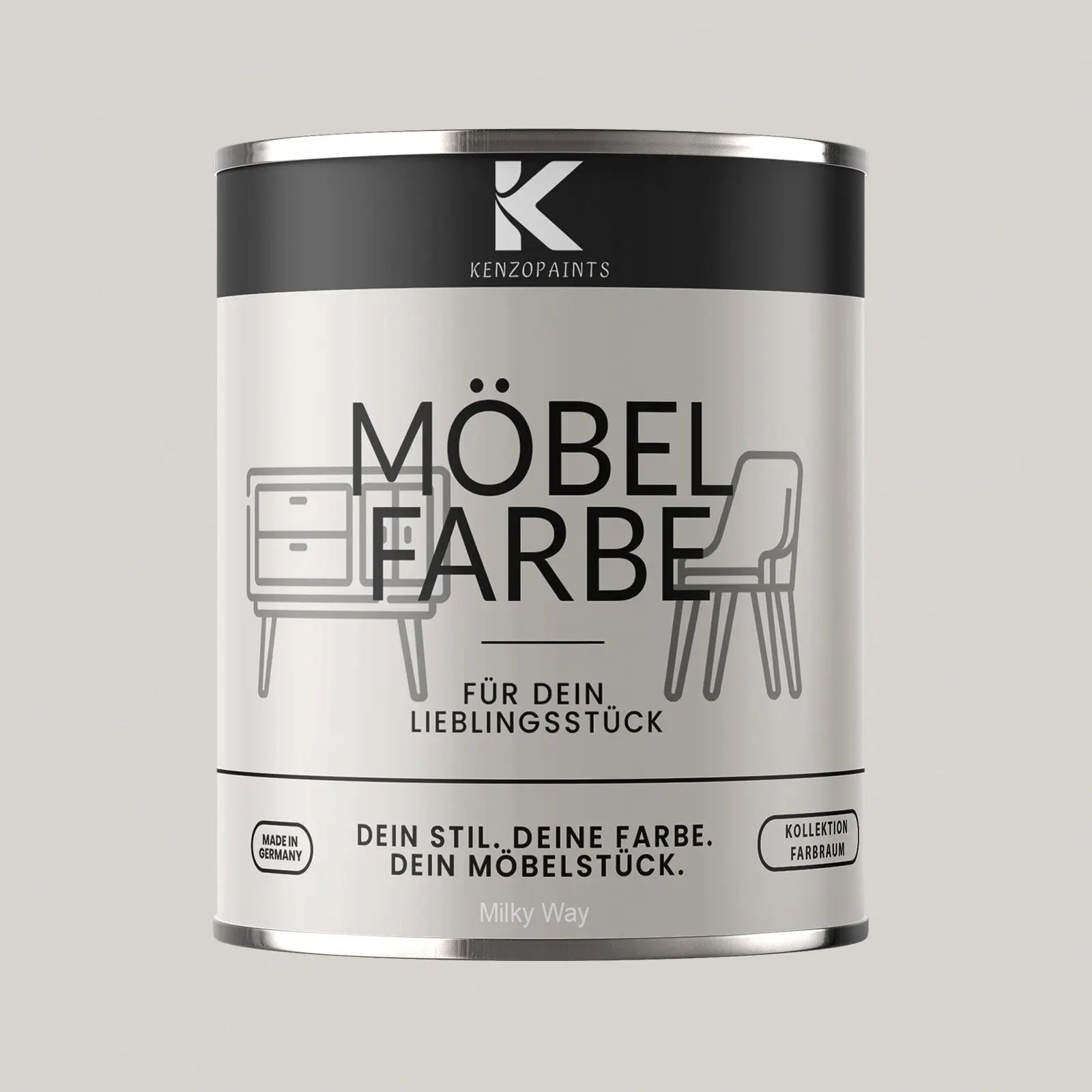 Kenzopaints Möbelfarbe - Milky Way Kenzopaints