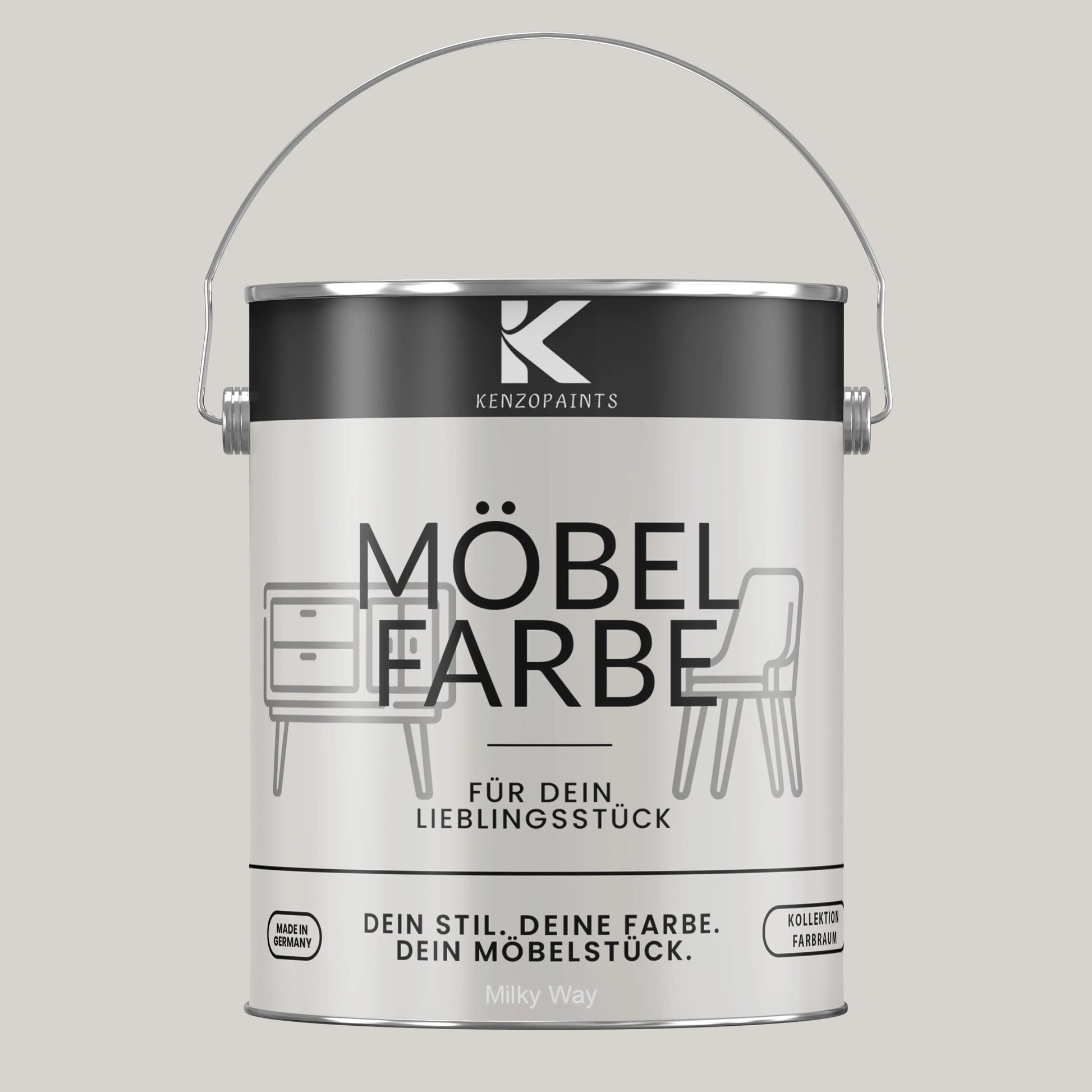 Kenzopaints Möbelfarbe - Milky Way Kenzopaints