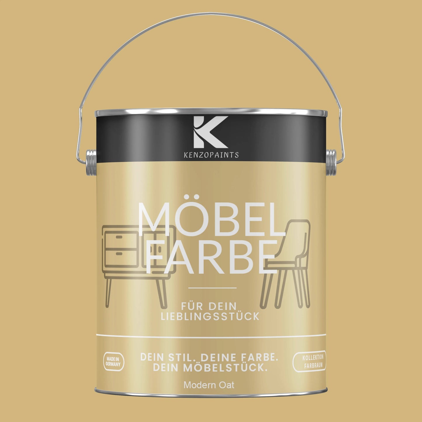 Kenzopaints Möbelfarbe - Modern Oat - Kenzopaints
