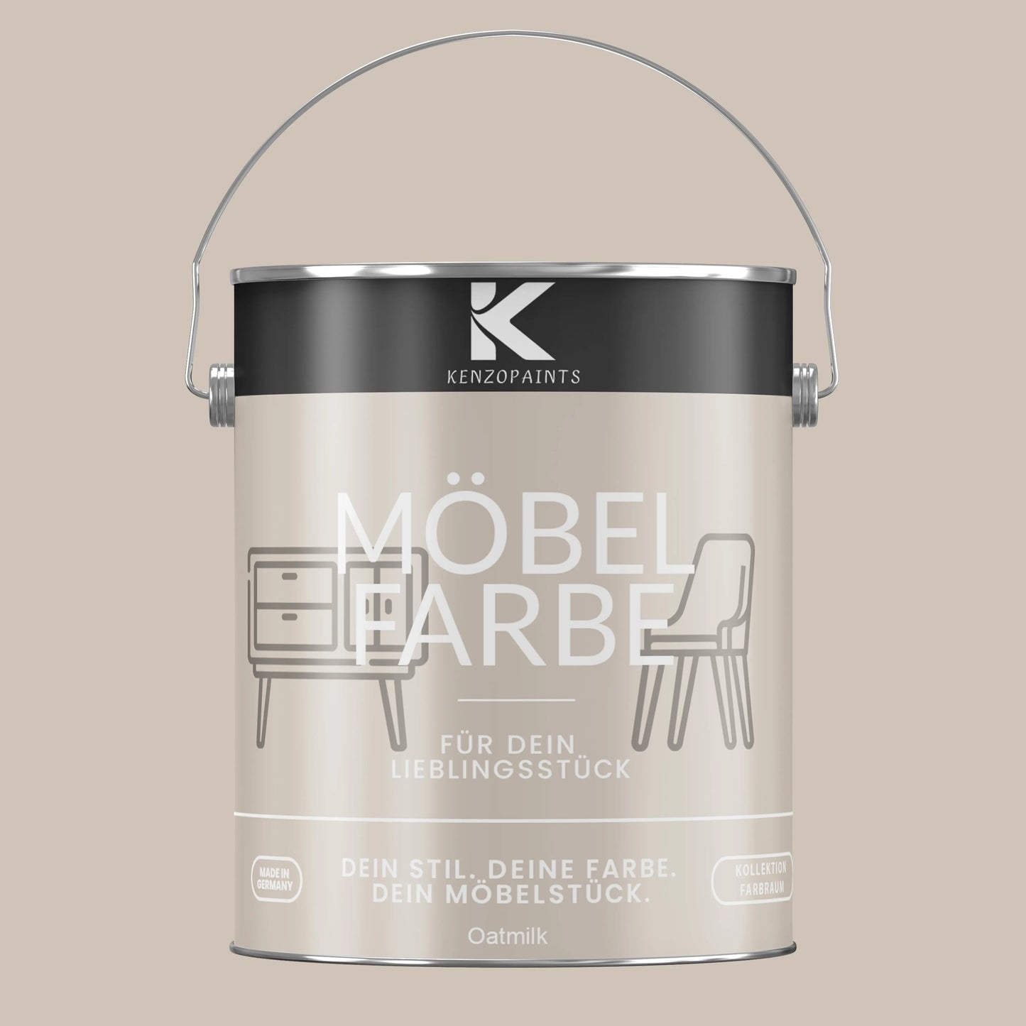 Kenzopaints Möbelfarbe - Oatmilk Kenzopaints