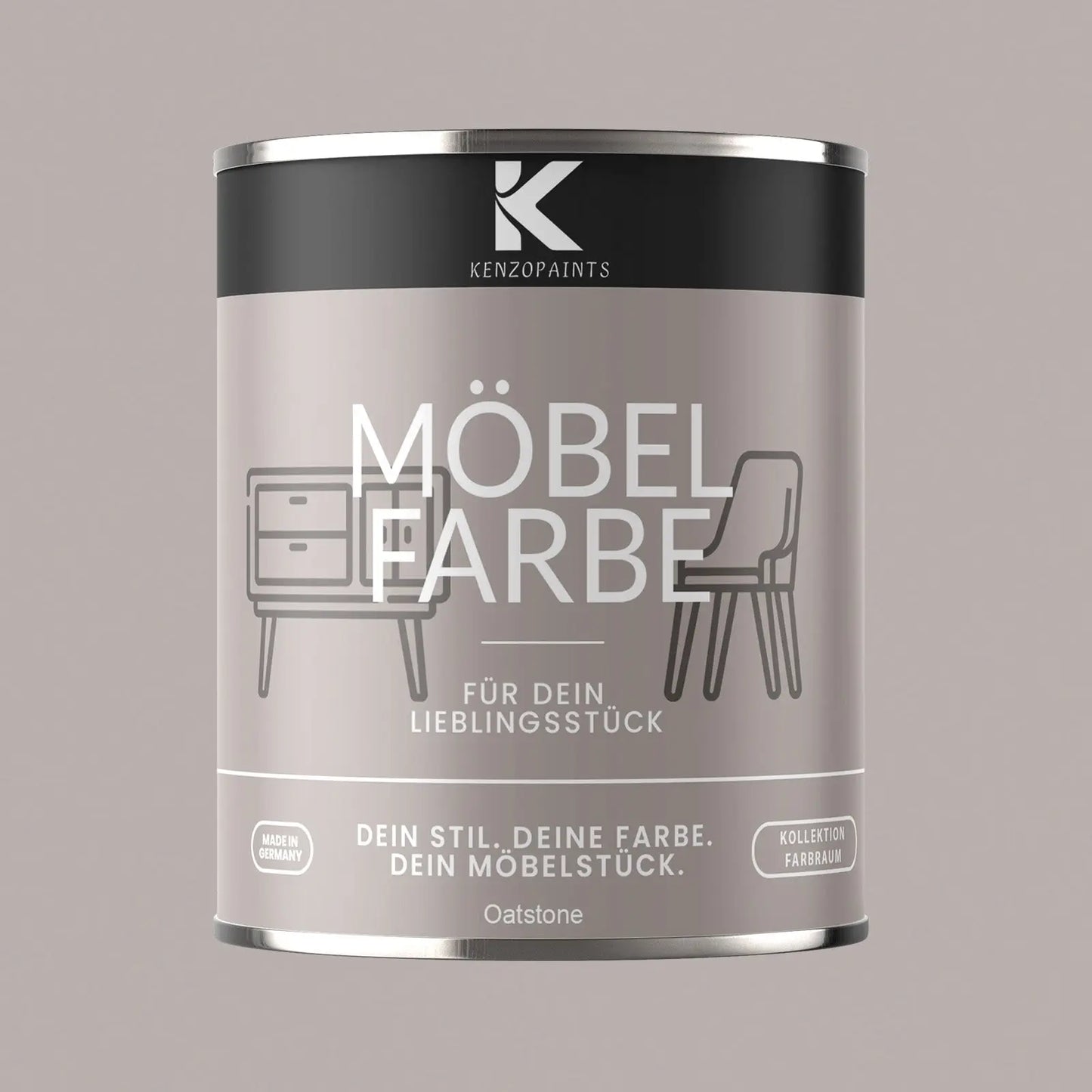 Kenzopaints Möbelfarbe - Oatstone Kenzopaints