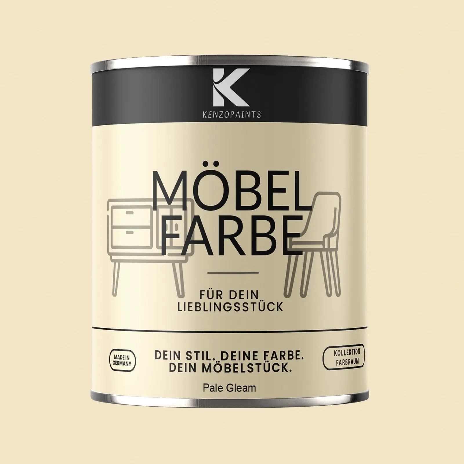 Kenzopaints Möbelfarbe - Pale Gleam - Kenzopaints