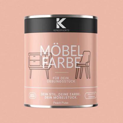 Kenzopaints Möbelfarbe - Peach Pulse - Kenzopaints