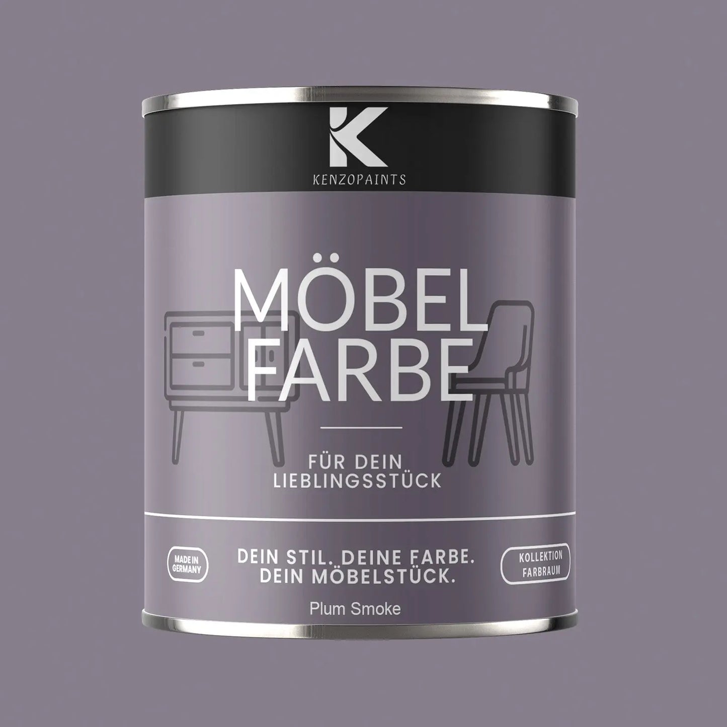 Kenzopaints Möbelfarbe - Plum Smoke Kenzopaints