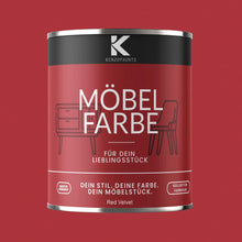 Kenzopaints Möbelfarbe - Red Velvet Kenzopaints