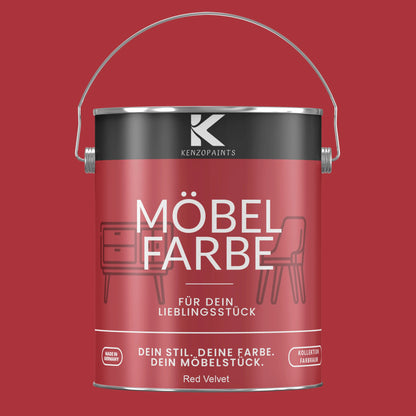 Kenzopaints Möbelfarbe - Red Velvet Kenzopaints