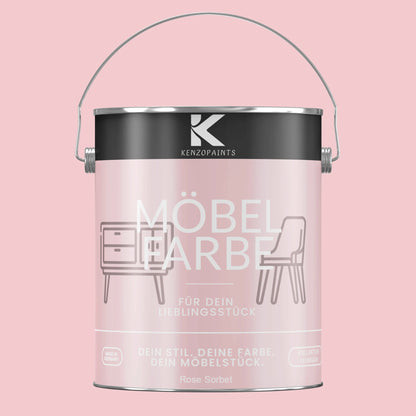 Kenzopaints Möbelfarbe - Rose Sorbet Kenzopaints
