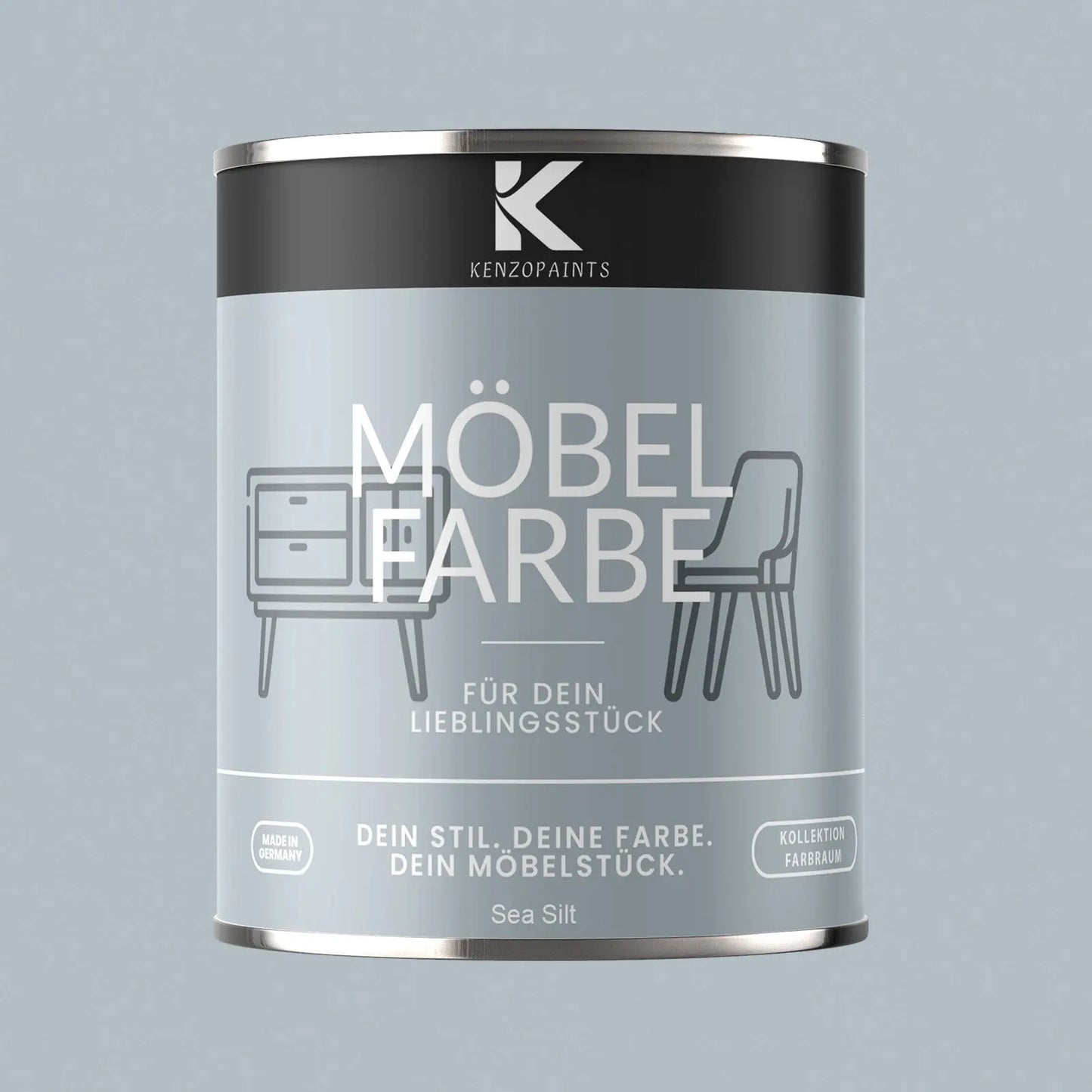Kenzopaints Möbelfarbe - Sea Silt Kenzopaints