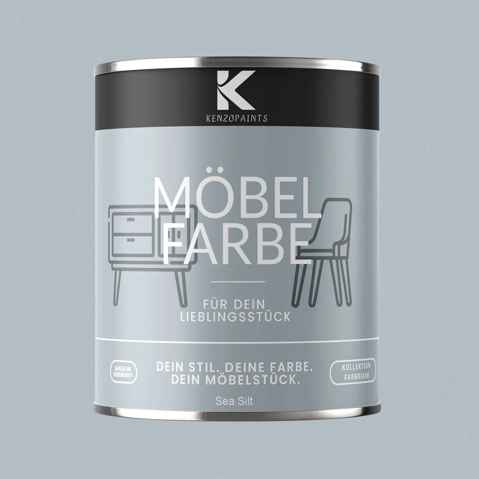 Kenzopaints Möbelfarbe - Sea Silt Kenzopaints