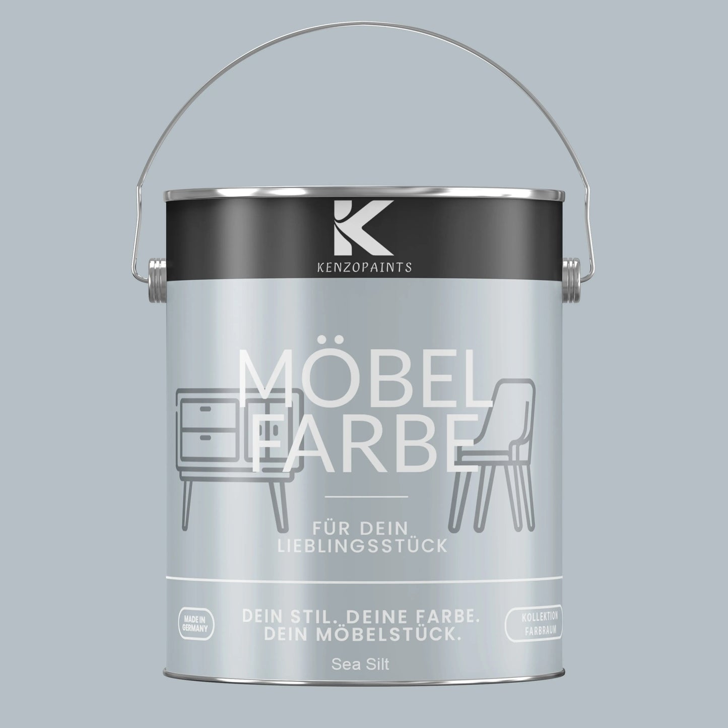 Kenzopaints Möbelfarbe - Sea Silt Kenzopaints