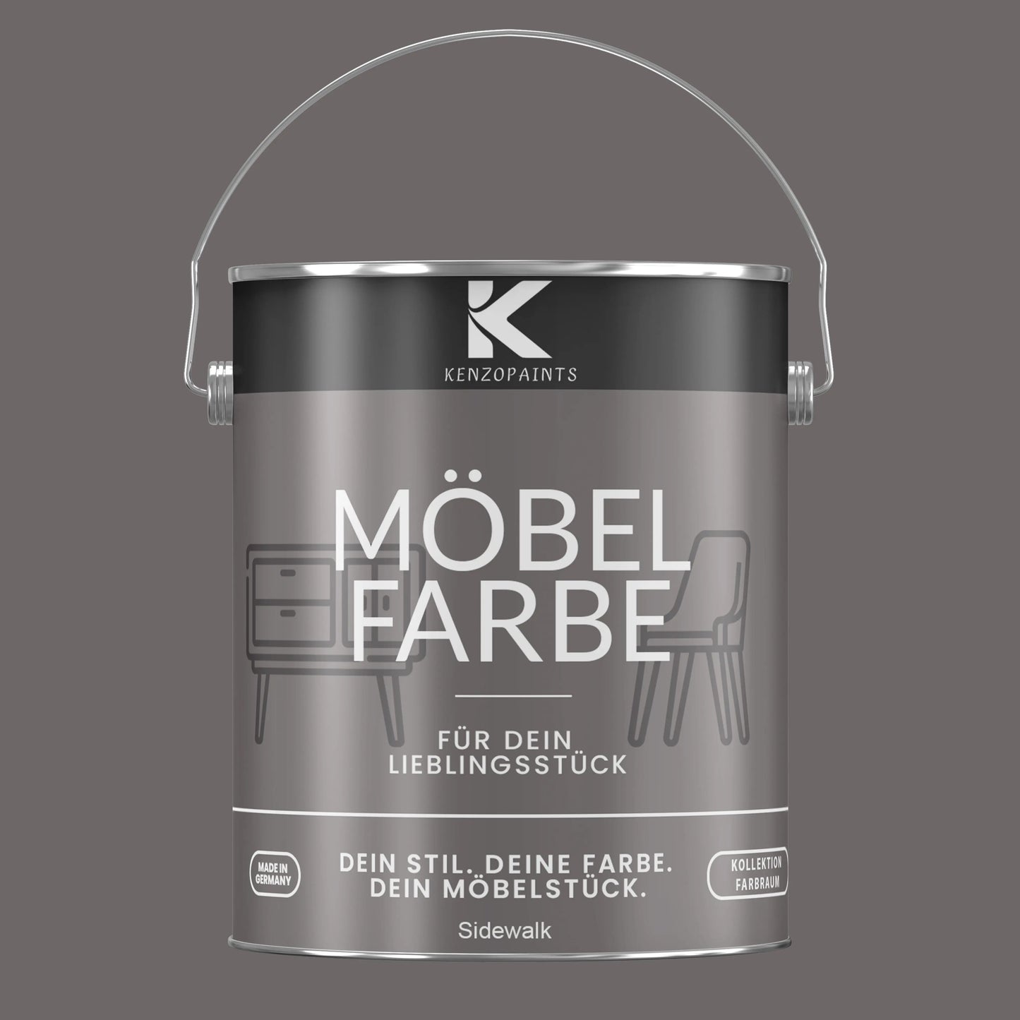 Kenzopaints Möbelfarbe - Sidewalk Kenzopaints