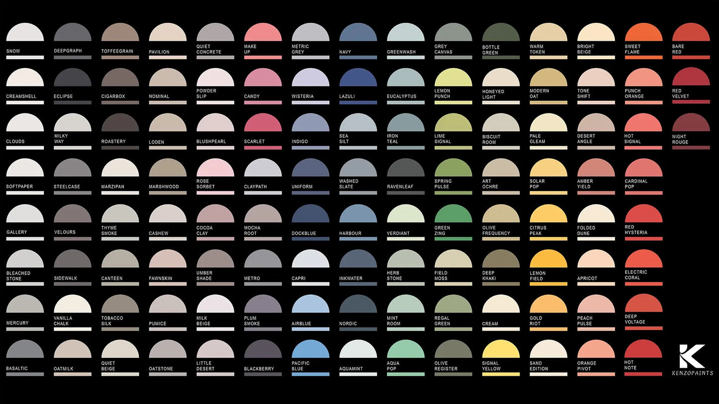 Kenzopaints Möbelfarbe - Snow Kenzopaints