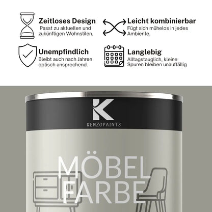 Kenzopaints Möbelfarbe - Snow Kenzopaints