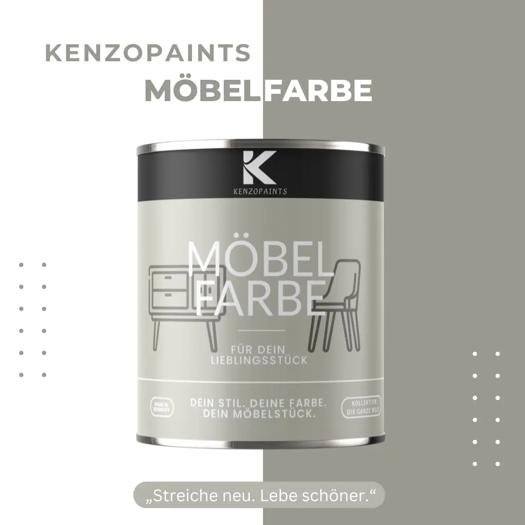 Kenzopaints Möbelfarbe - Snow Kenzopaints