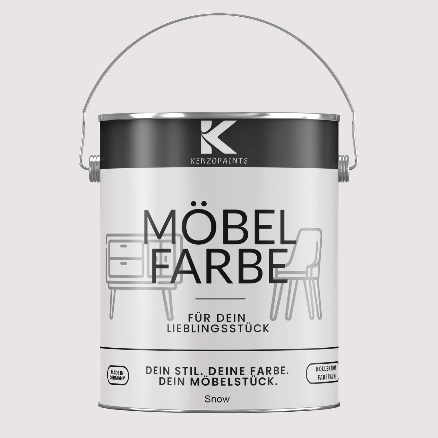 Kenzopaints Möbelfarbe - Snow Kenzopaints