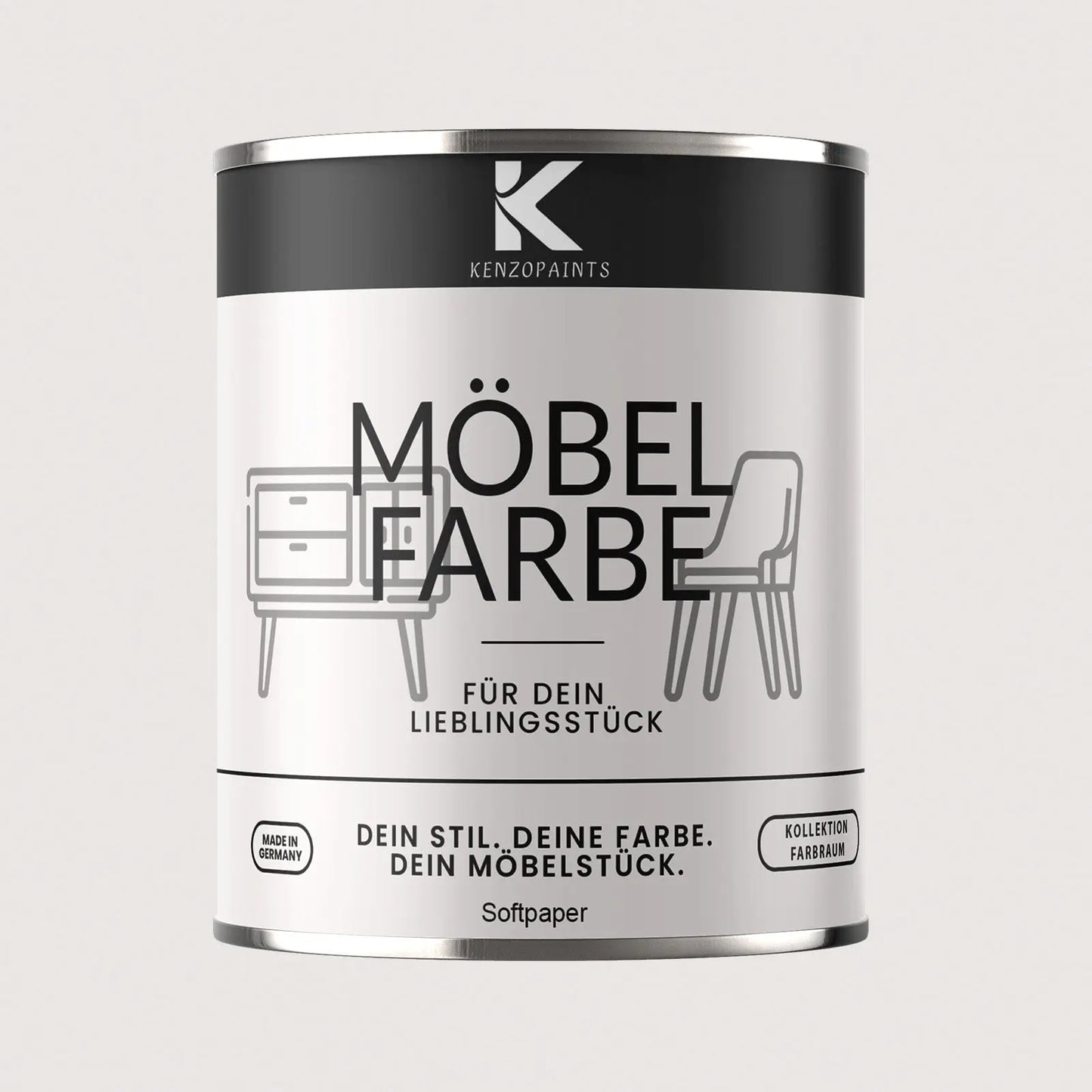 Kenzopaints Möbelfarbe - Softpaper Kenzopaints