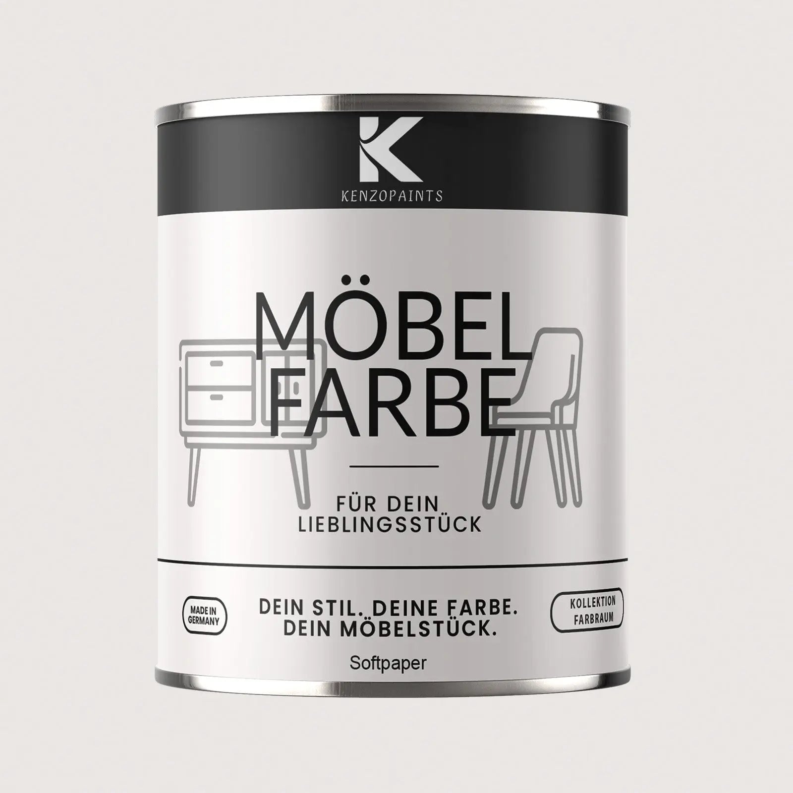 Kenzopaints Möbelfarbe - Softpaper Kenzopaints