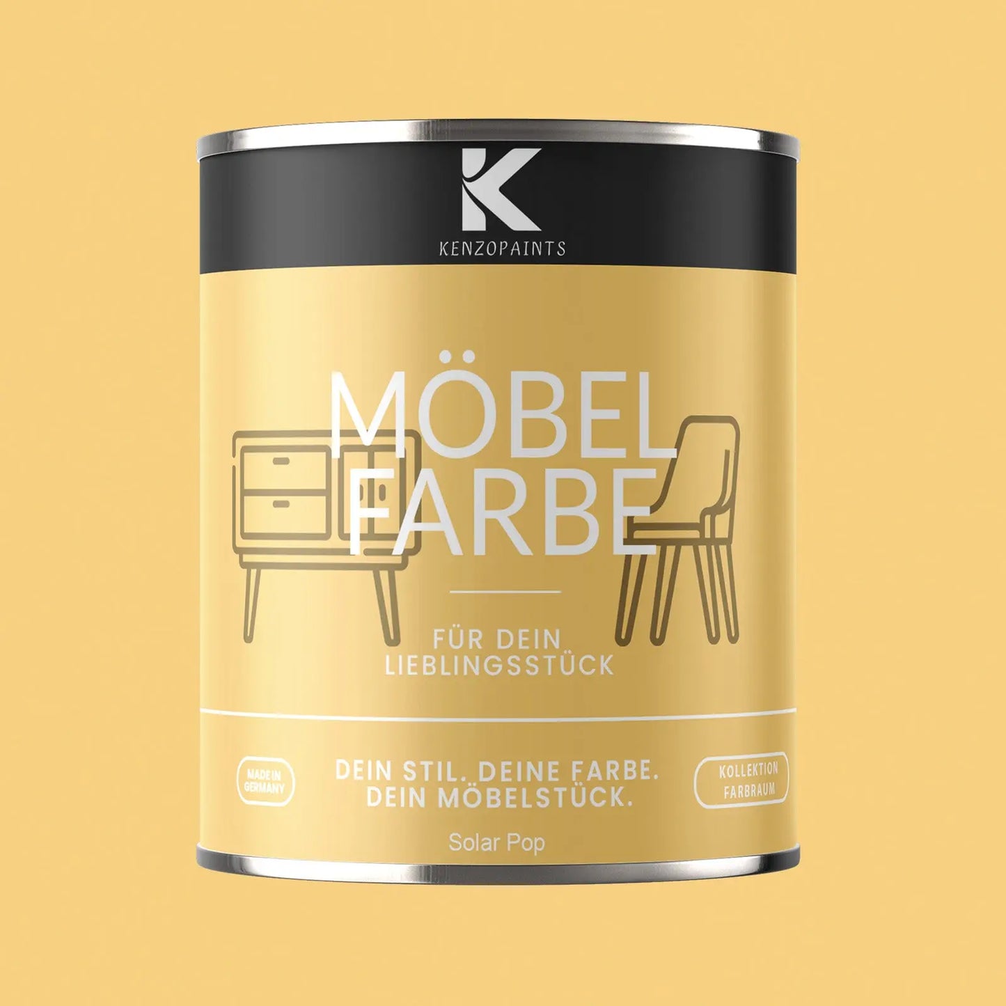 Kenzopaints Möbelfarbe - Solar Pop - Kenzopaints