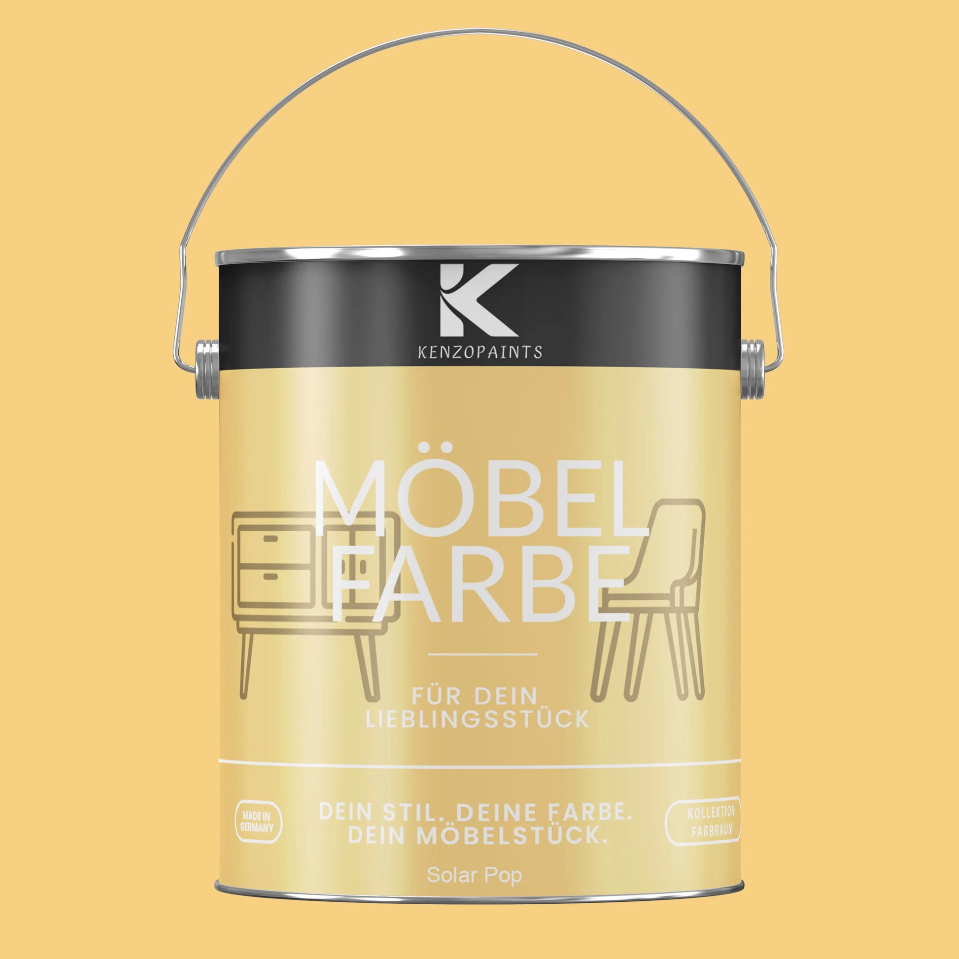 Kenzopaints Möbelfarbe - Solar Pop - Kenzopaints