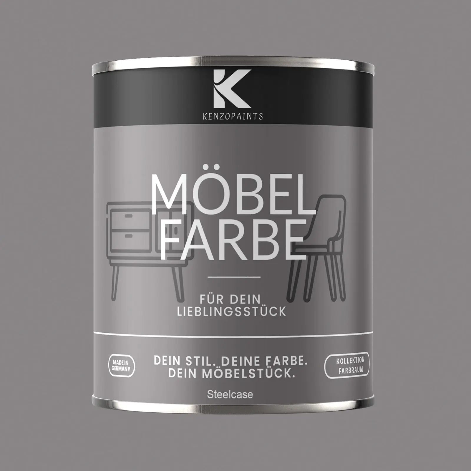 Kenzopaints Möbelfarbe - Steelcase Kenzopaints