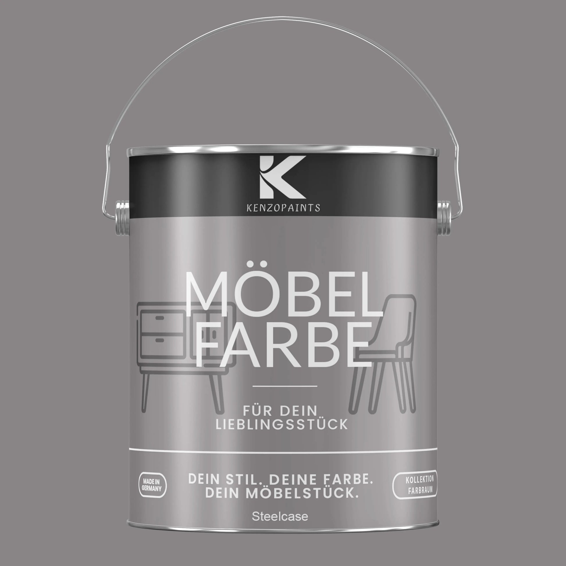 Kenzopaints Möbelfarbe - Steelcase Kenzopaints