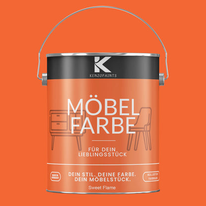 Kenzopaints Möbelfarbe - Sweet Flame Kenzopaints