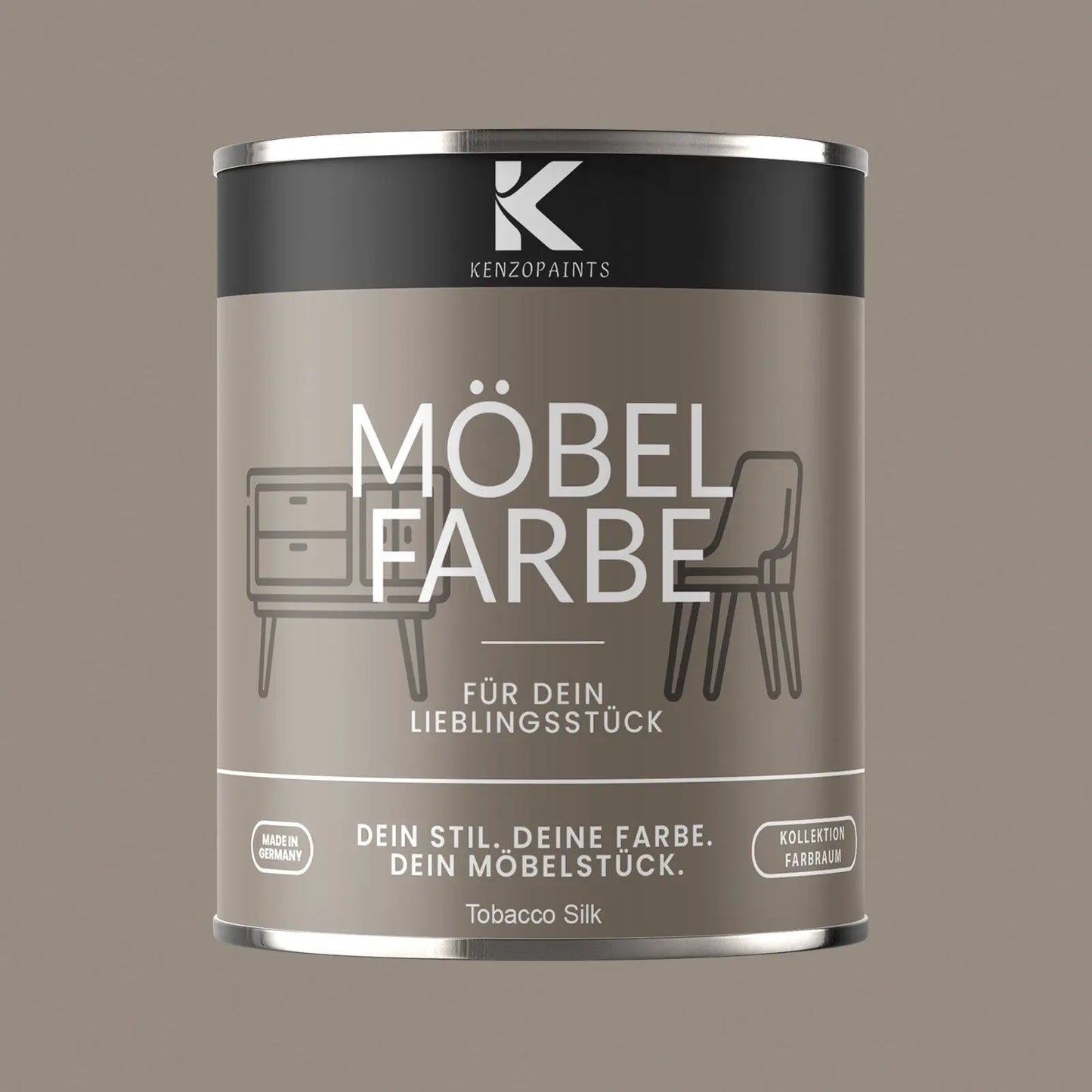 Kenzopaints Möbelfarbe - Tobacco Silk Kenzopaints