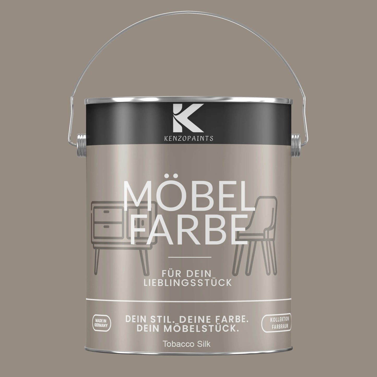 Kenzopaints Möbelfarbe - Tobacco Silk Kenzopaints