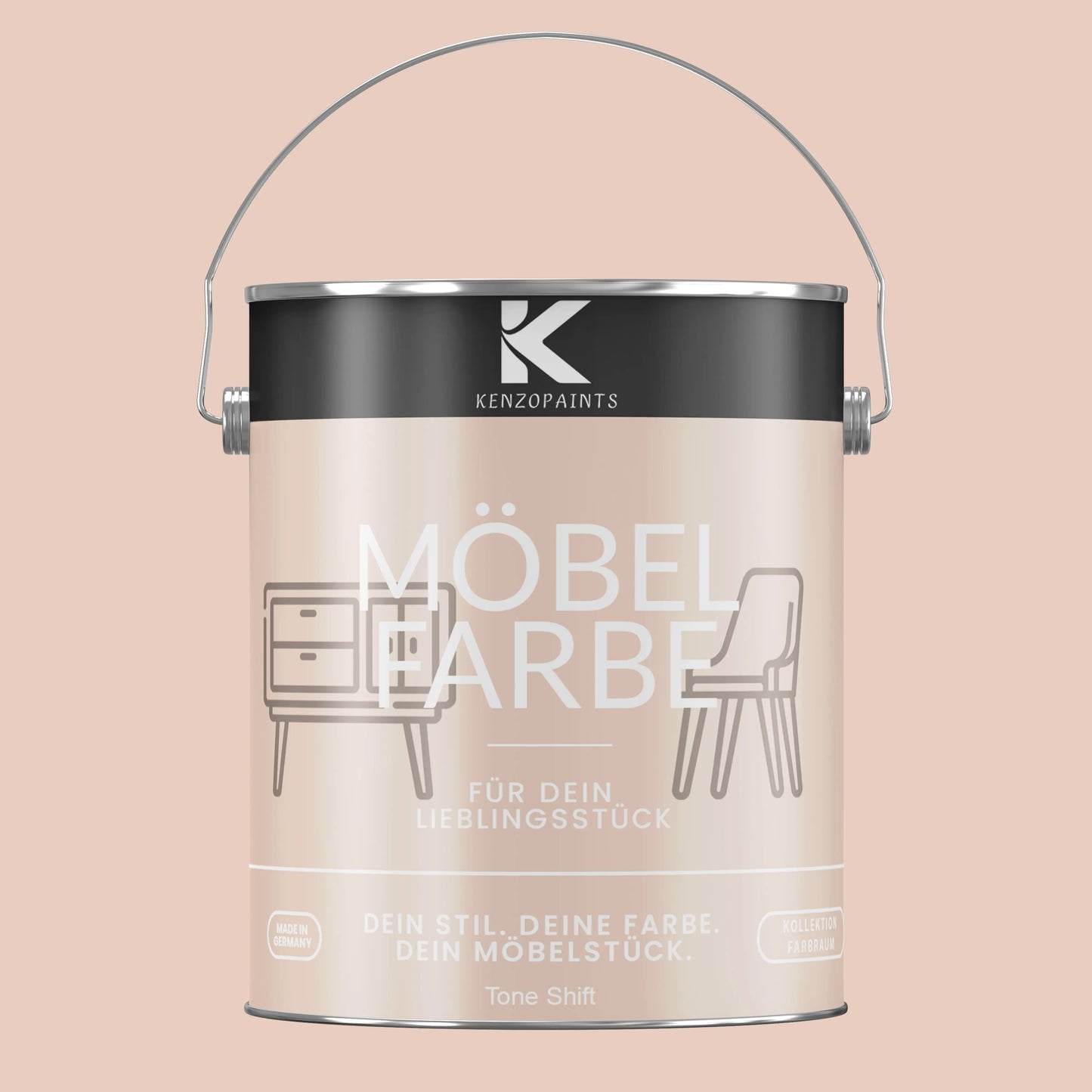 Kenzopaints Möbelfarbe - Tone Shift - Kenzopaints