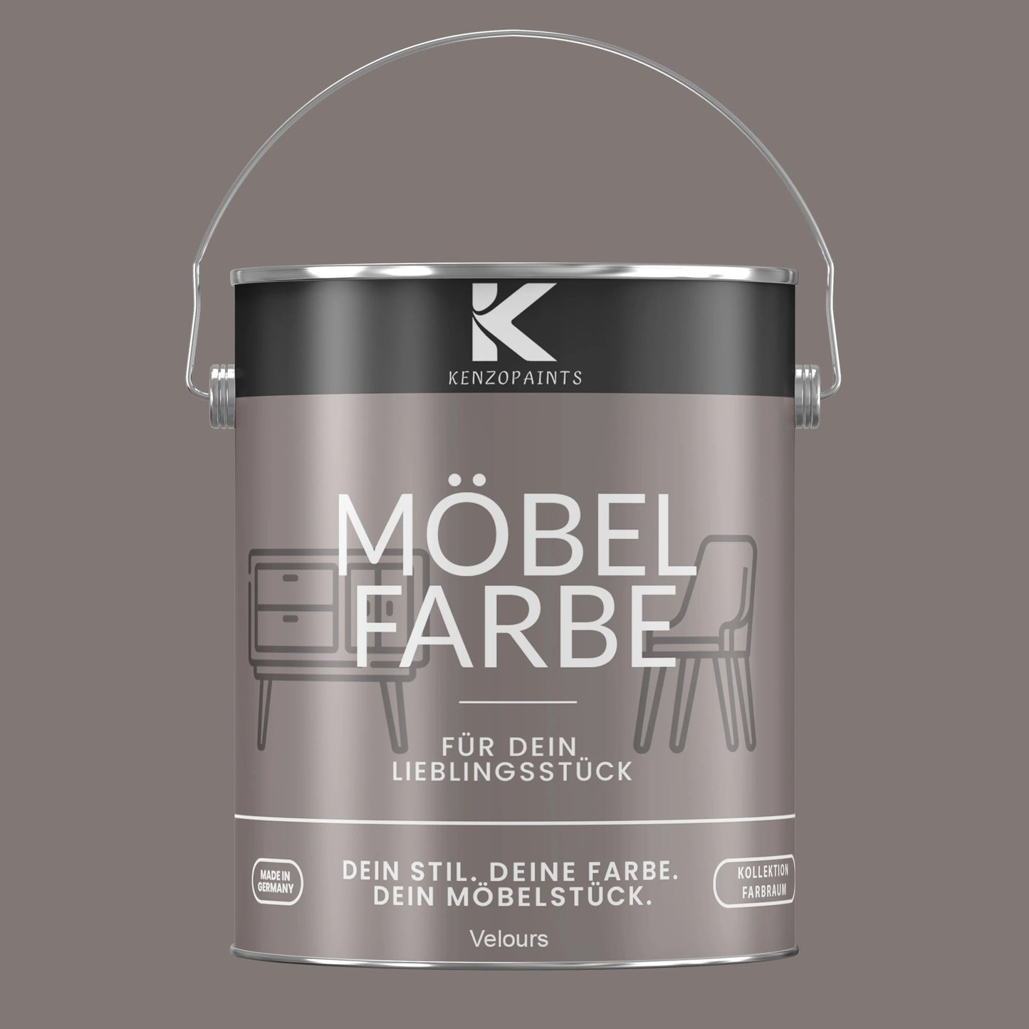 Kenzopaints Möbelfarbe - Velours Kenzopaints